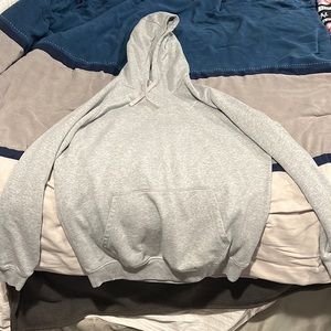 Grey Gym Shark Hoodie